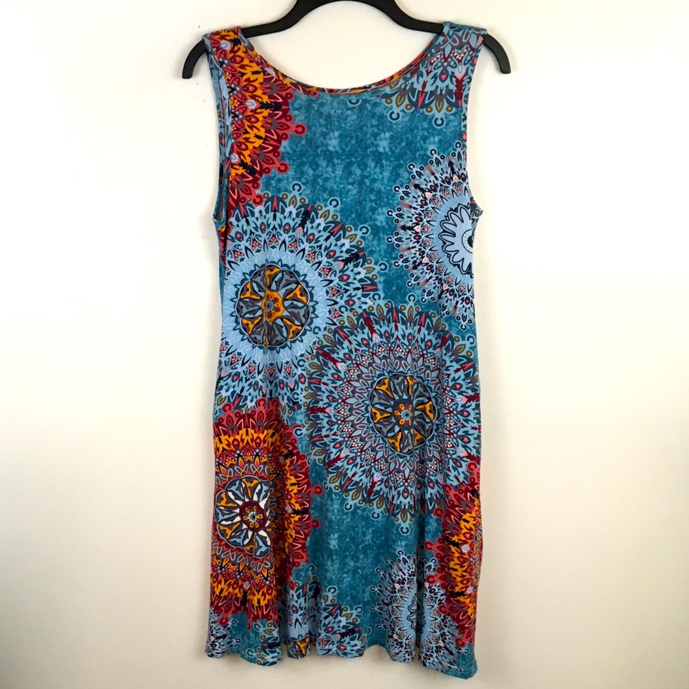 Bishuige Floral Summer Dress - Large